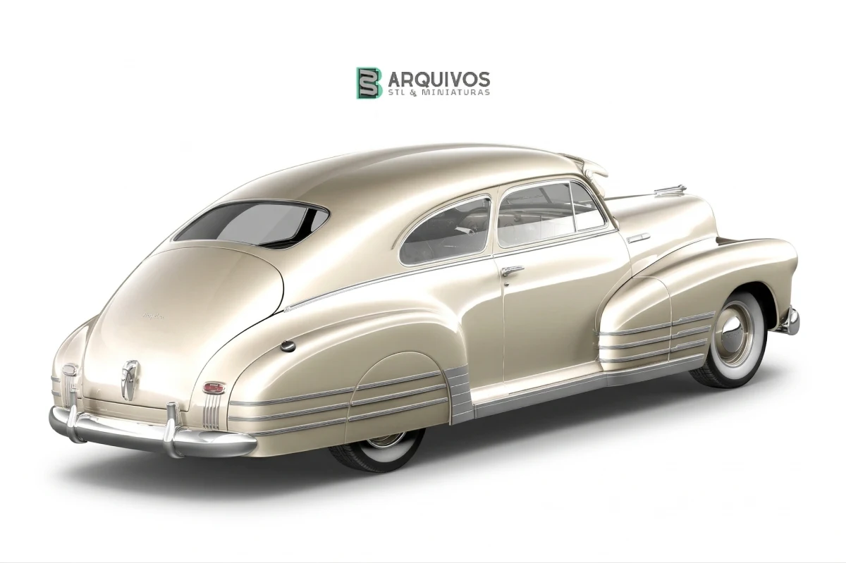Modelo 3D STL - Chevrolet Fleetline Aerosedan 1948 — foto 3